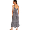 Z Supply Ditsy Floral Jumpsuit back view