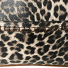Leopard Backpack Purse stitching view