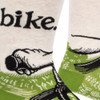 Bike Path Men's Socks close up view