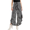 Kori Animal Print Ruffle Pants