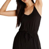 Z Supply Shawn Rib Jumpsuit neckline