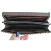 Leatherette Wallet inside view