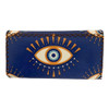 Evil Eye Faux Leather Wallet back view