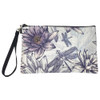 Dragonfly and Water Lilies Printed Zippered Pouch