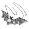 Alchemy Gothic Lunaeca Bat Shaped Necklace P922