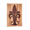 Fleur de Lis wooden box. 