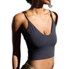 boob-eez Nud Kyla Double Layer Crop Top front view