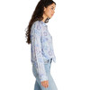  Z Supply Ruby Floral Long Sleeve Top side view