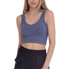 Ribbed Seamless Cropped Tank Top  