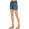 Judy Blue High Waist Seaming Detailed Shorts side view