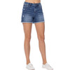 Judy Blue High Rise Cut Off Shorts front view