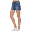 Judy Blue High Rise Cut Off Shorts side view