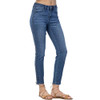 Judy Blue Mid Rise Relaxed Fit Braid Detail Jeans