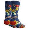 Men's Crew Socks Let That Shiitake Go back view