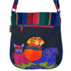 Laurel Burch Amigo Dogs Crossbody Purse back view