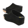 Volatile Footwear CARRIER Black Suede Slip On Wedge back view