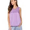 POL Clothing Orchid Purple Tank Top front view