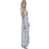 Angie Ivory White Maxi Dress side view