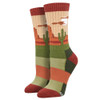 Socksmith Compass Merino Wool Desert Plains Women's Socks