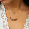 Soulku Labradorite necklace for transformation on neck. 