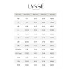 Lysse Size Chart