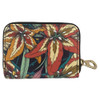 Frida Kahlo Tiger Lilies Zip Around Wallet back view