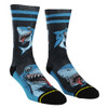 Merge4 Sharks Socks front view