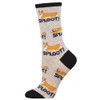 Socksmith  SPLOOT Puppy Dog Socks - Light Gray Heather