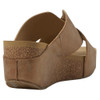 Volatile Footwear FIREFLY Platform Wedge Sandals back view