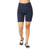 Judy Blue Tummy Control Navy Blue Bermuda Shorts 150270