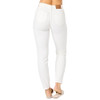 Judy Blue Braided Detail White Jeans 88782 back view