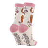 Oooh Yeah Giddy Up Cowbody Women's Socks back view