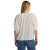 Z Supply Elliot Lace Inset Top back view