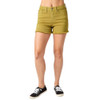 Judy Blue Mid Rise Dyed Matcha Frayed Hem Shorts 150287