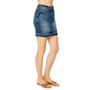 Judy Blue High Waist Tummy Control Release Hem Denim Skirt 2820 right side view