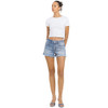 Vervet High Rise Cut Off Denim Shorts