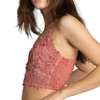 POL Clothing Lace Crop Bralette side view