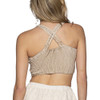  POL Clothing Lace Crop Bralette back view