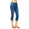 Judy Blue 72113 Mid Rise Skinny Fit Capri right side view