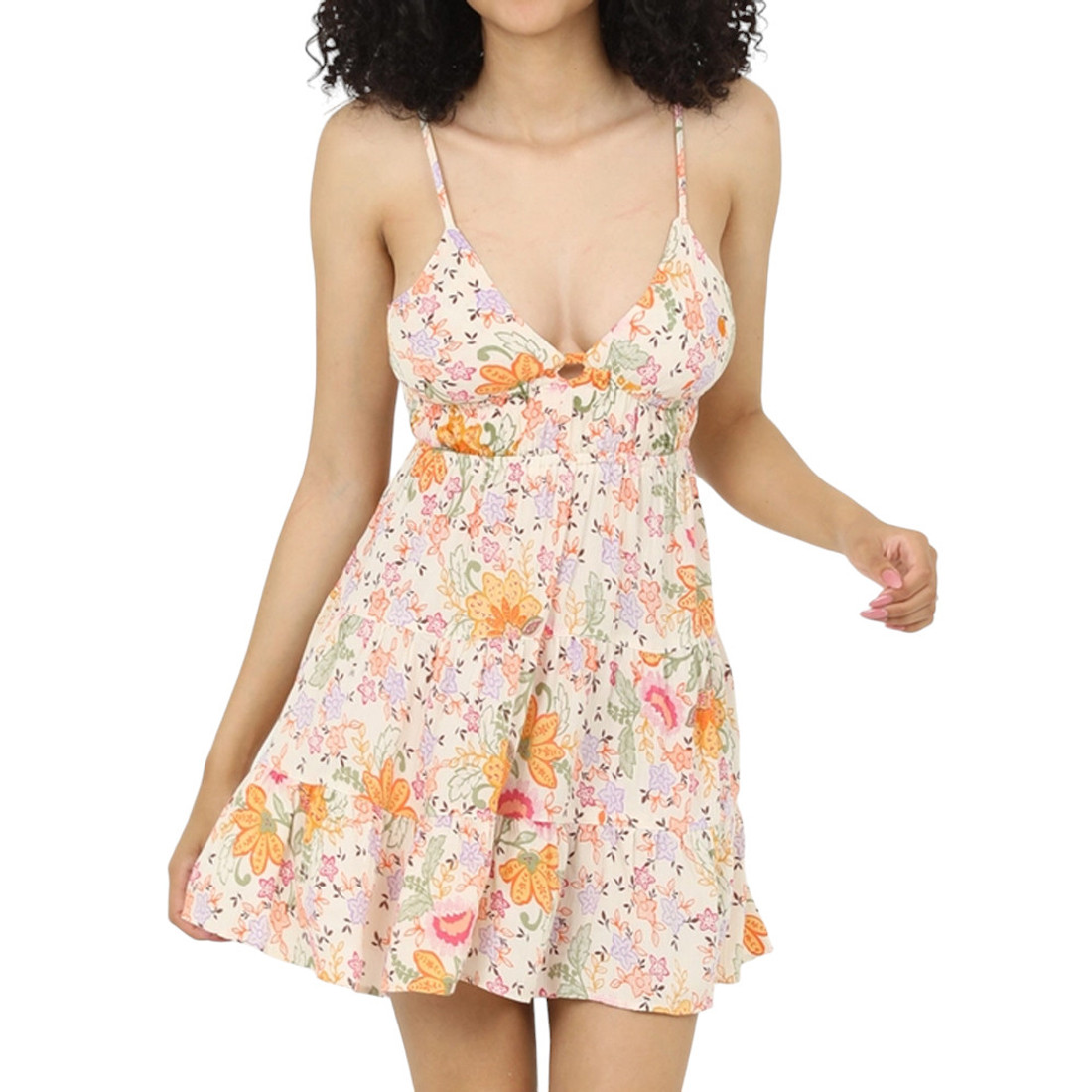 Angie Clothing Floral Print Summer Dress