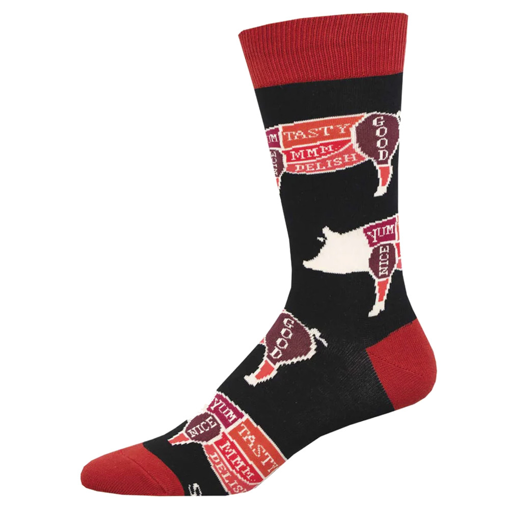 Socksmith Men's Crew Socks - Whole Hog