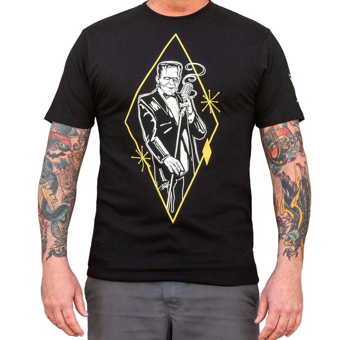 Old Smoothie by Mike Bell - Men's Tee Shirt - Front View