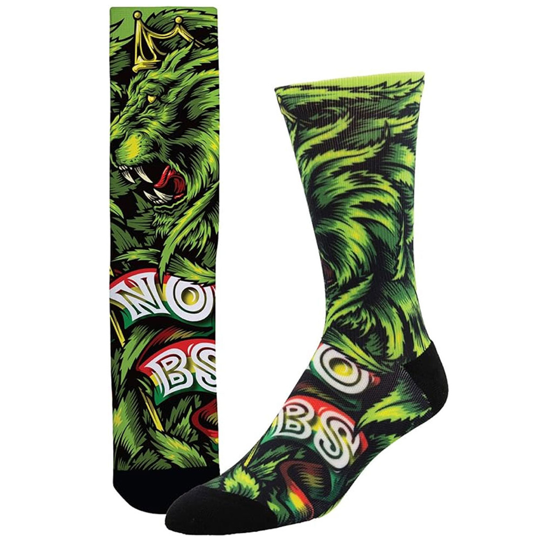 Socksmith 3D Printed Socks - Rasta Lion