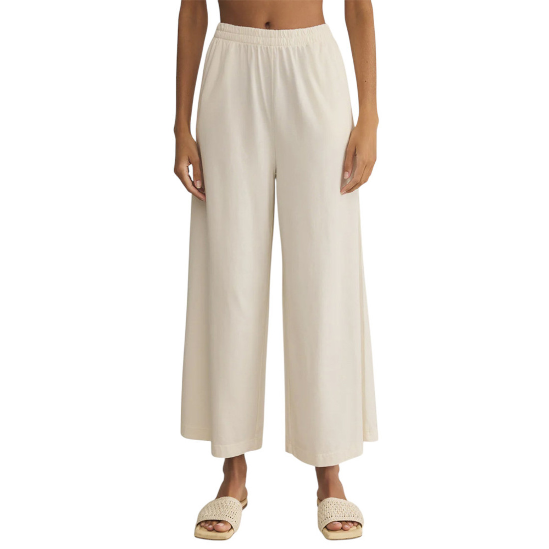 Z Supply Scout Cotton Jersey Pant - Sea Salt