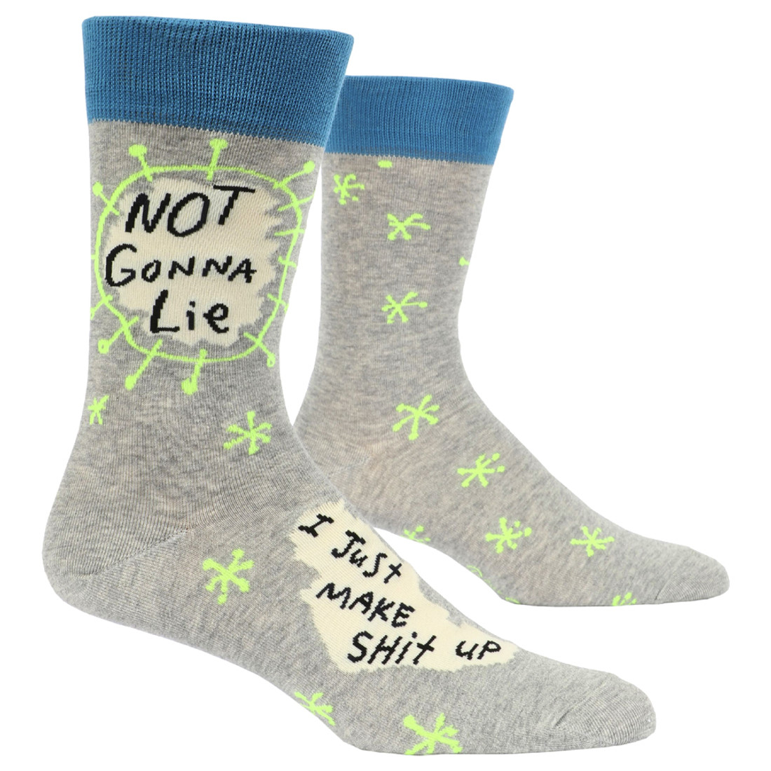 Blue Q Men's Socks - Not Going To Lie