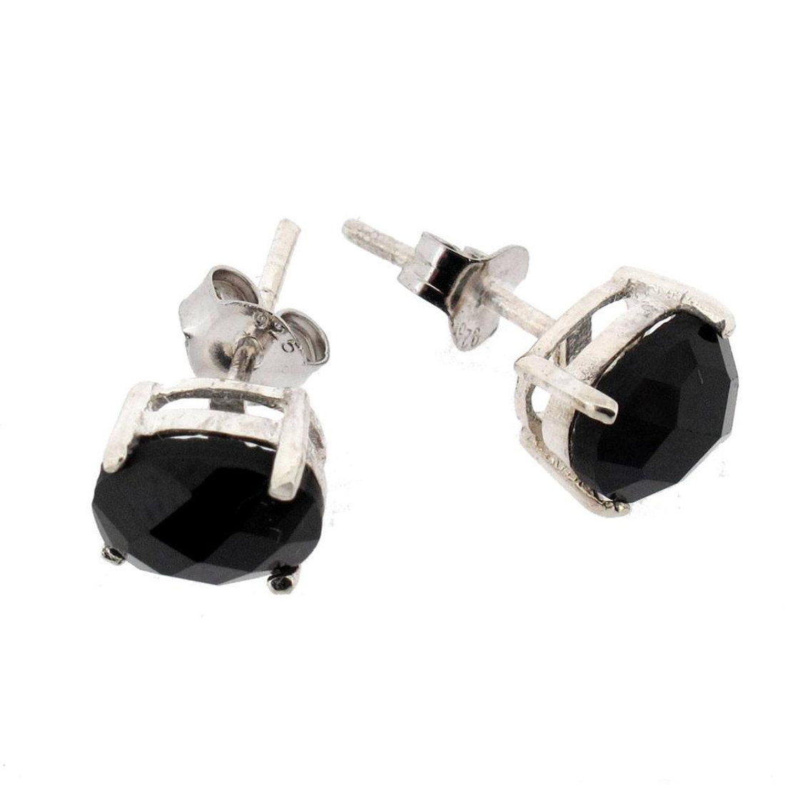 onyx stud earrings