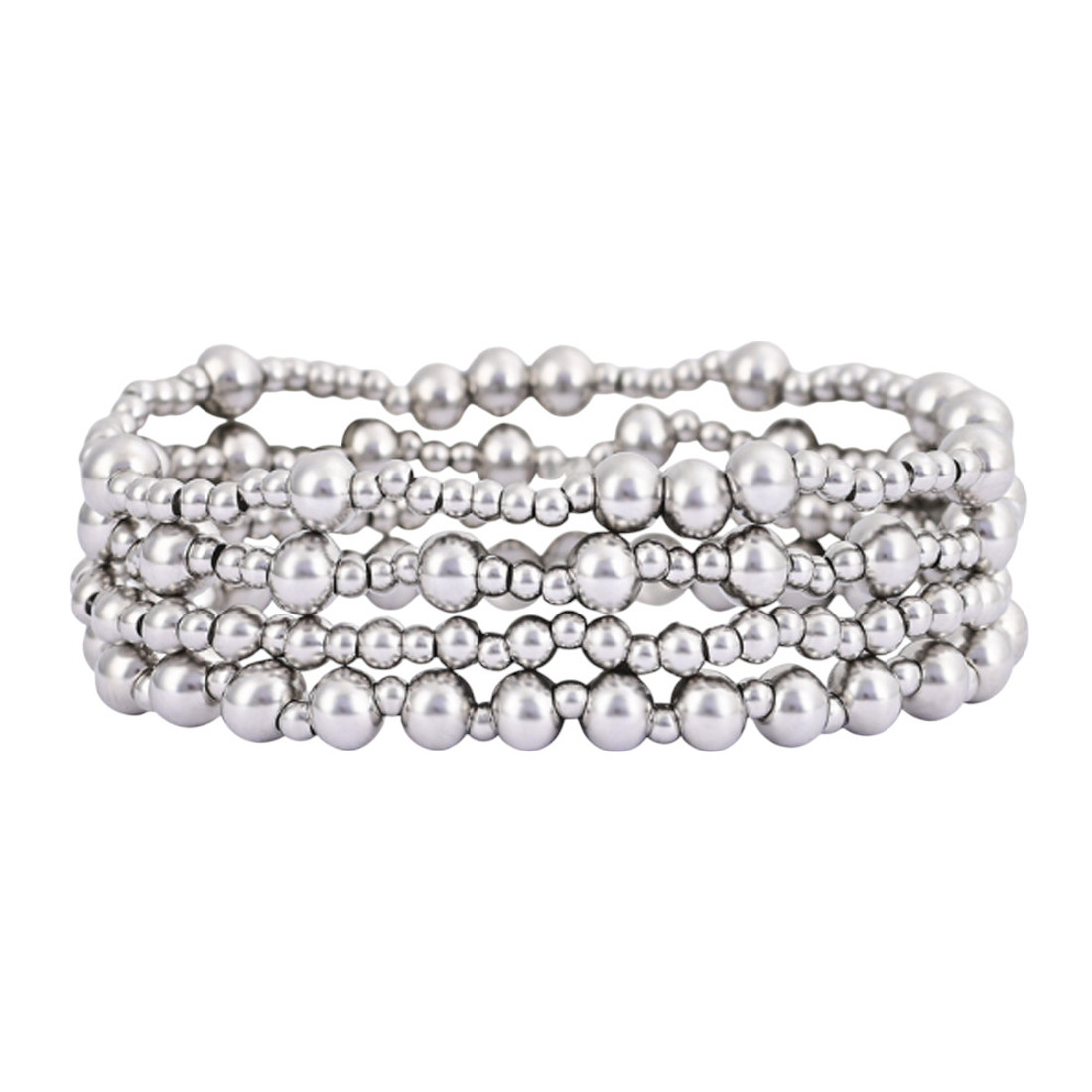 Cape Diablo - Bracelet Set - DEMURE - Platinum