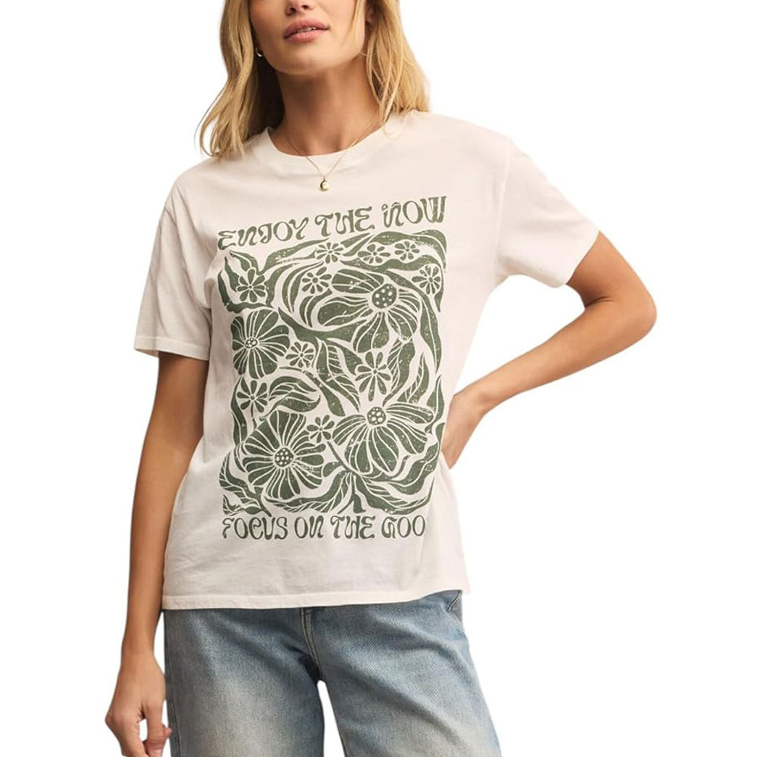 Z Supply Boyfriend Tee Shirt - Radiate 