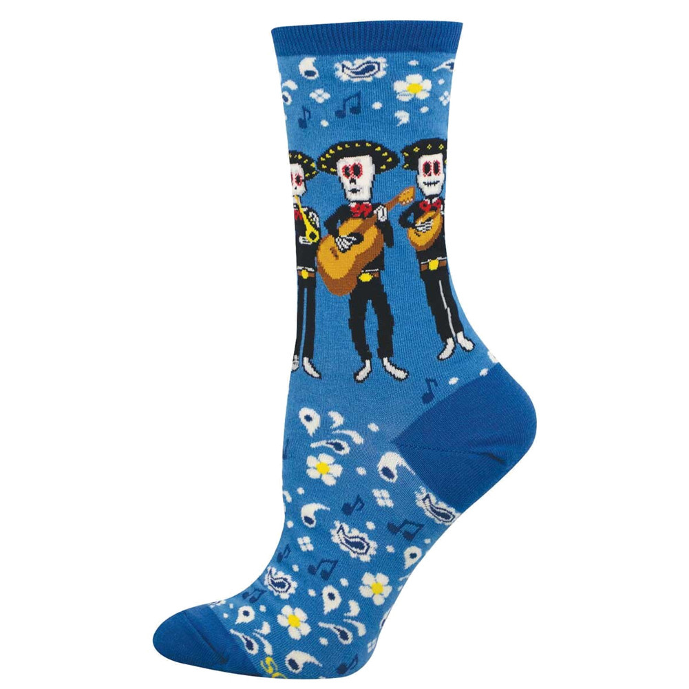 Socksmith Women's Socks - Muertos Mariachi - Halloween Sock