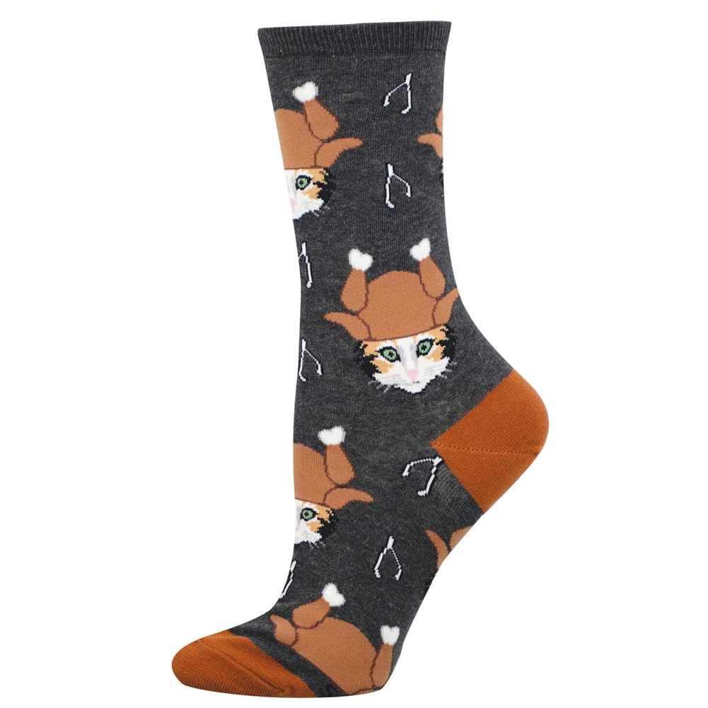 Socksmith Women's Socks - Thanksgiving Cat